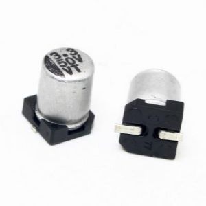 خازن SMD الکترولیتی 3.3µF ولتاژ 50V سایز 5.3x5mm