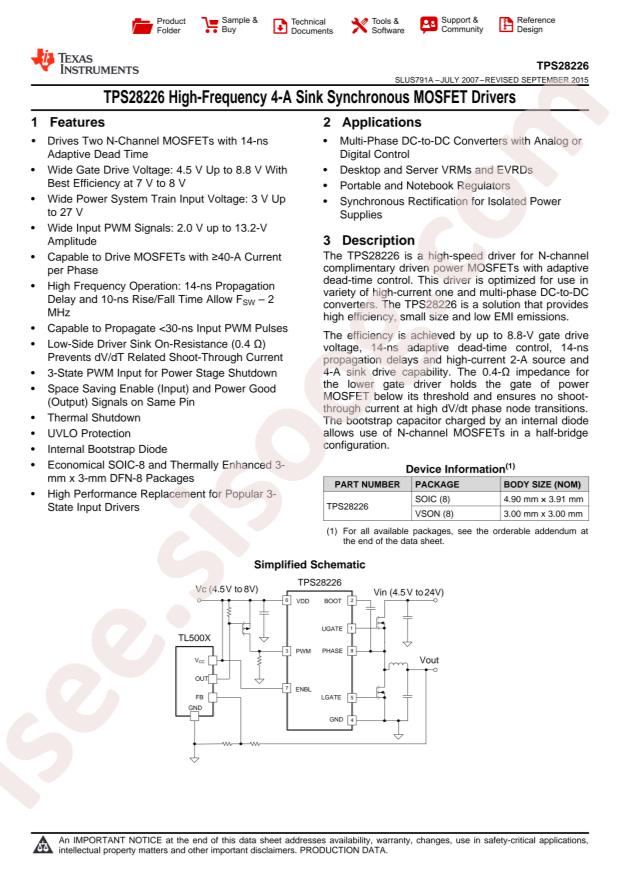 TPS28226DR