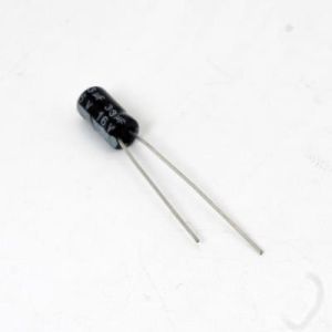 خازن الکترولیتی ایستاده 33µF ولتاژ 16V سایز 11x5mm