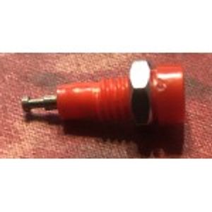 Banana socket red 2mm