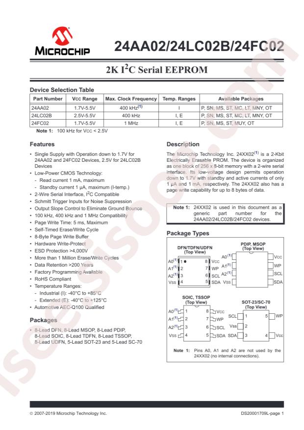 24LC02BT-E/OT