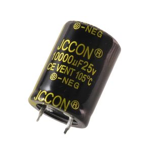 ابرخازن الکترولیتی 10000uF / 25V مارک JCCON