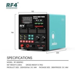 منبع تغذیه حافظه دار RF4 RF-3005 PRO‏ عقربه دار