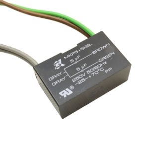 خازن دوبل 5uF / 250V دائم کار موتور AC