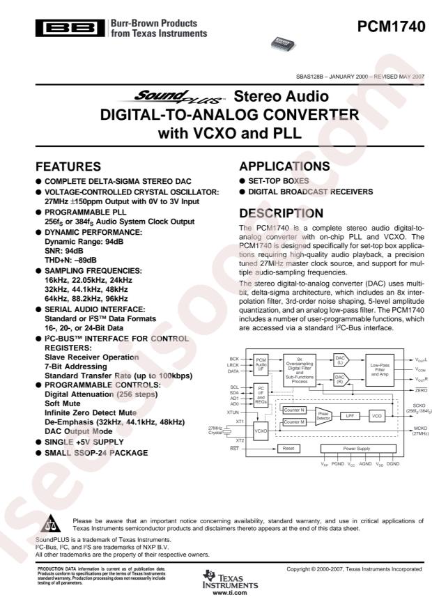 PCM1740E