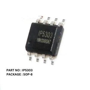 آی سی شارژ IP5303 پکیج SOP-8 اورجینال