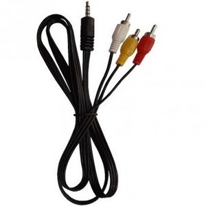 كابل تبديل 1 به 3  فيش بلند مدل RCA (طول 110 سانت)