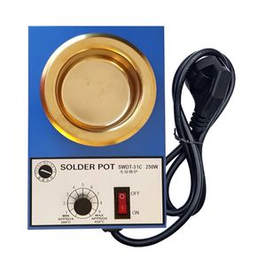وان(حوض) قلع مدل SWDT-31C دارای ترموستات دمای 100 تا 550 درجه توان 250W قطر 8 سانت