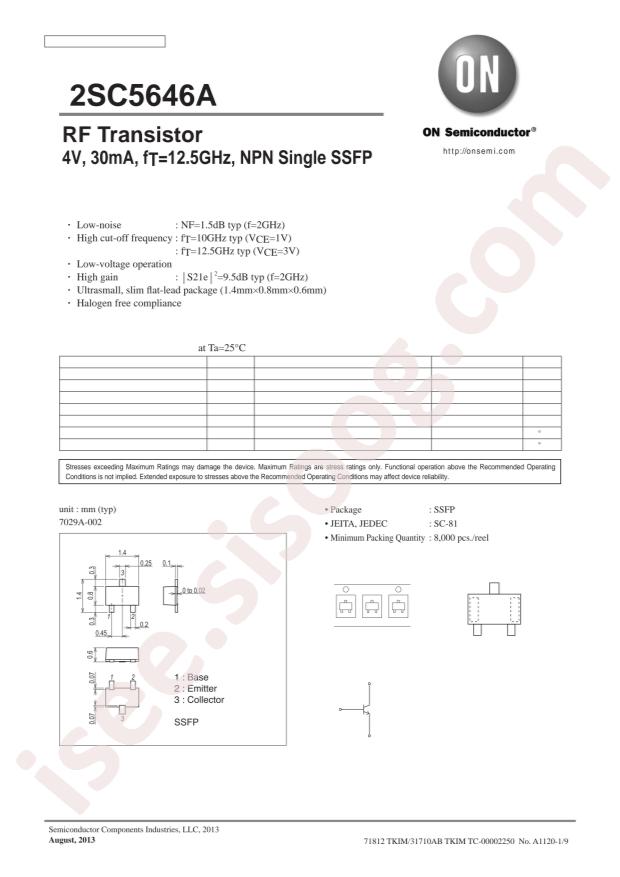 2SC5646A-TL-H