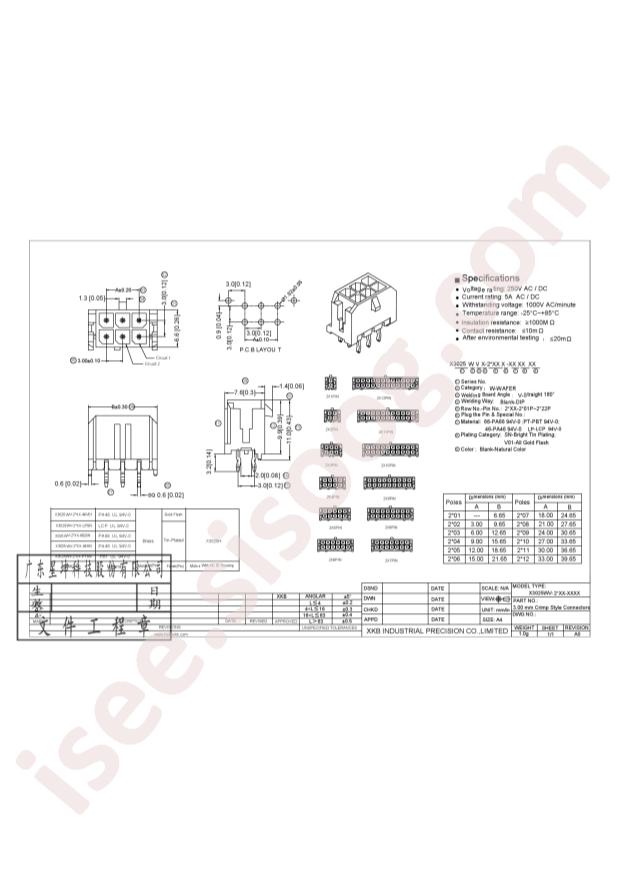 X3025WV-2x11-46SN