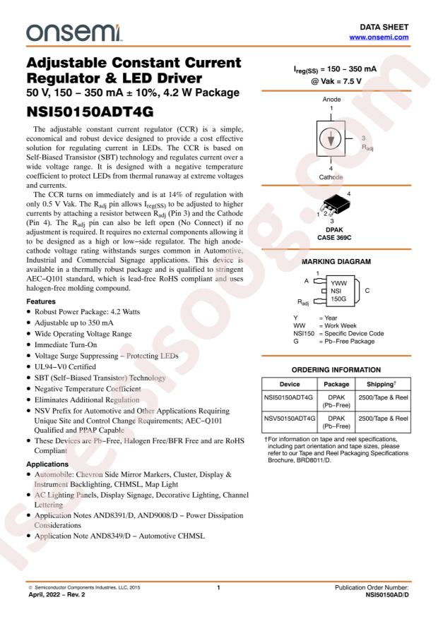 NSV50150ADT4G