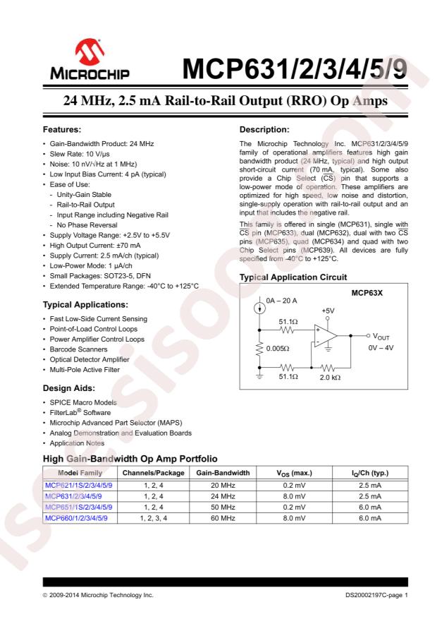 MCP631T-E/OT