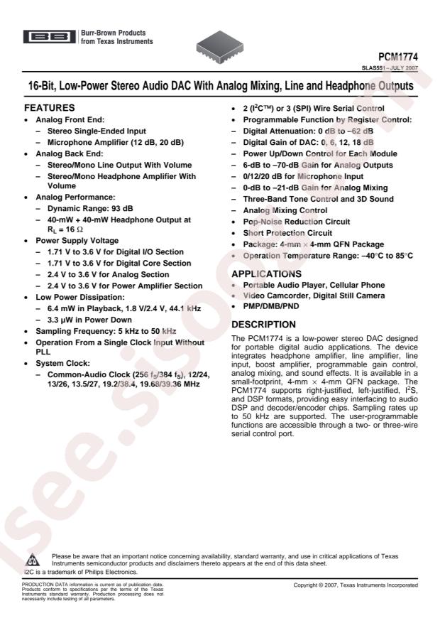PCM1774RGPT