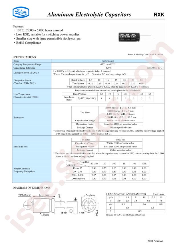 RXK331M1VSA-1020P