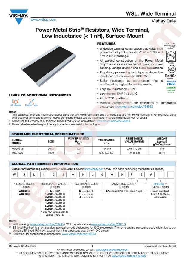 WSL06122L000FEA