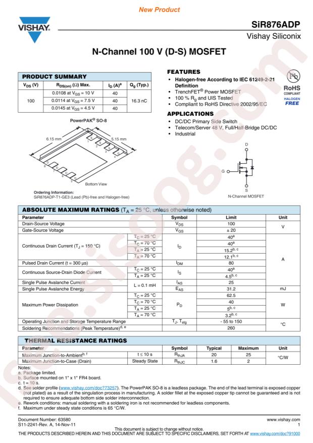 SIR876ADP-T1-GE3