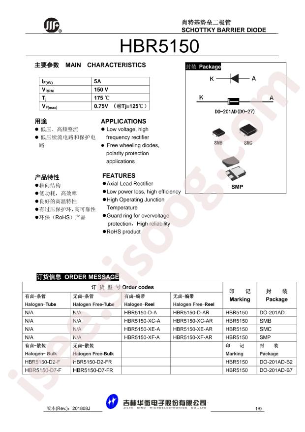 HBR5150-DO-201AD