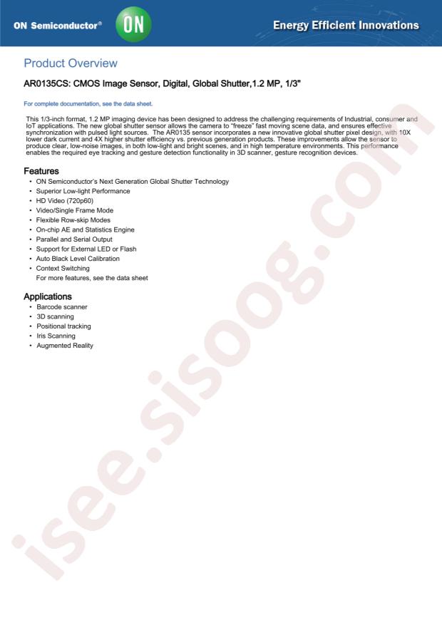 AR0135CS2C00SUEA0-DPBR