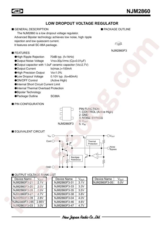 NJM2860F3-33-TE1