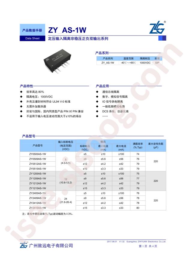 ZY0505AS-1W