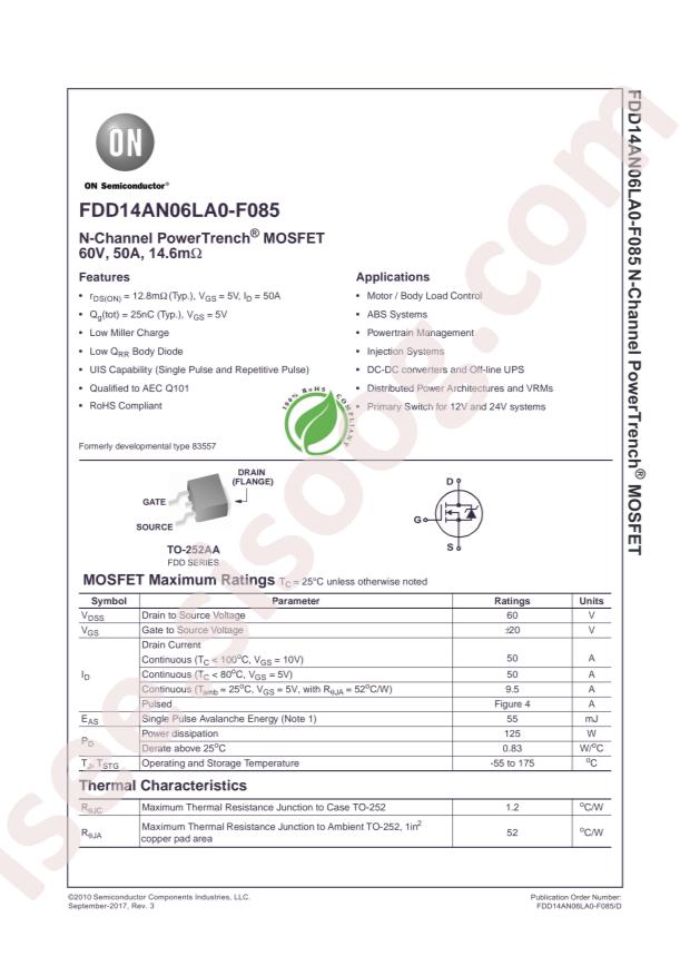 FDD14AN06LA0-F085