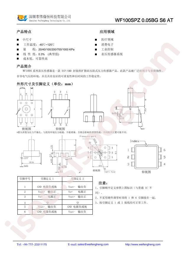 WF100SPZ 0.05BG S6 AT