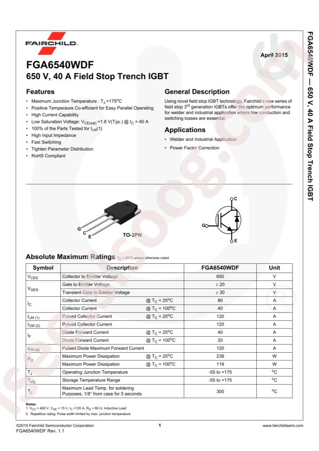 FGA6540WDF