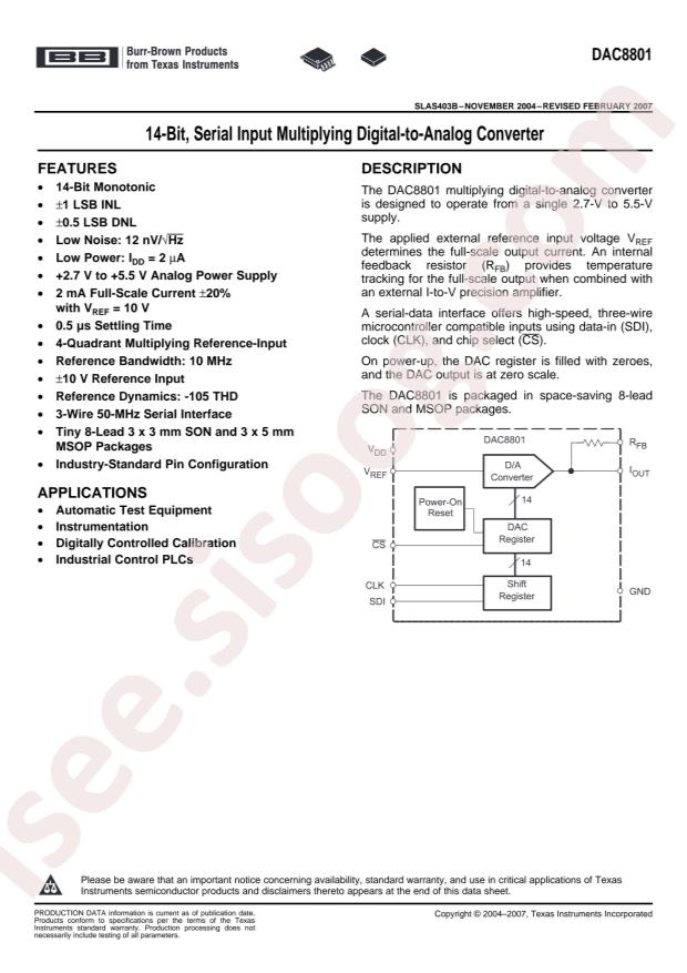DAC8801IDRBT