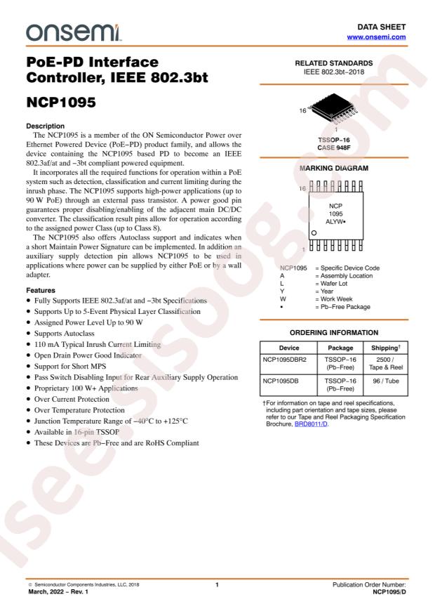 NCP1095DBR2