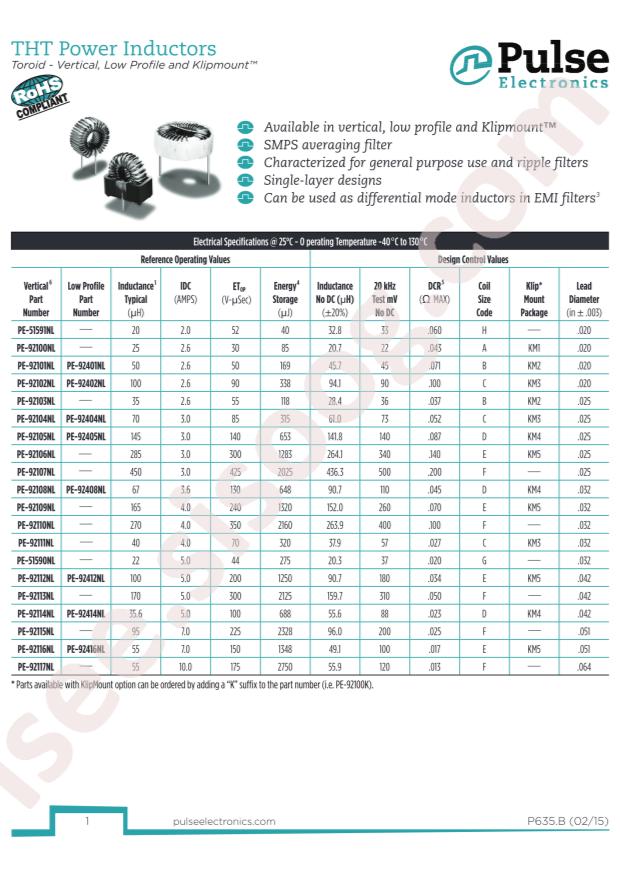 PE-92116KNL