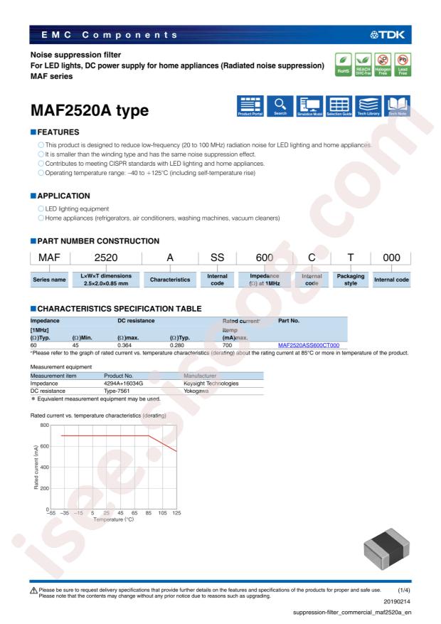 MAF2520ASS600CT000