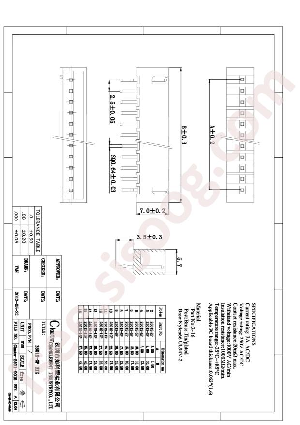 W-2501S05P-K000