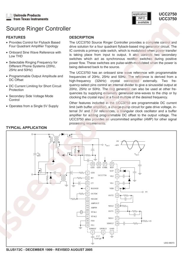 UCC3750DWTR