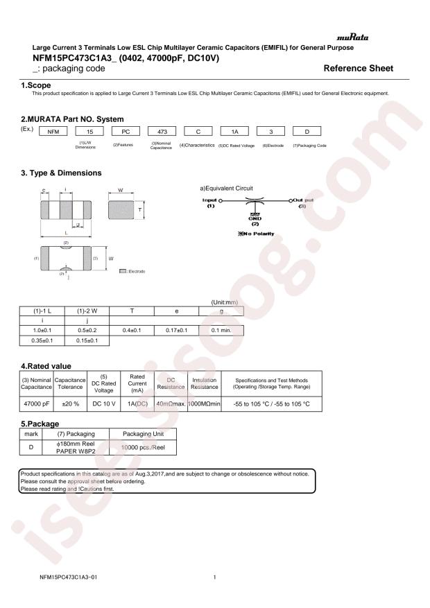 NFM15PC473C1A3D