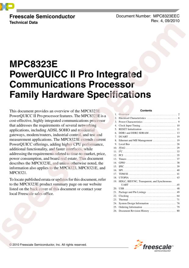 MPC8321CVRAFDCA