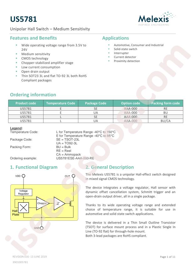 US5781EUA-AAA-000-SP