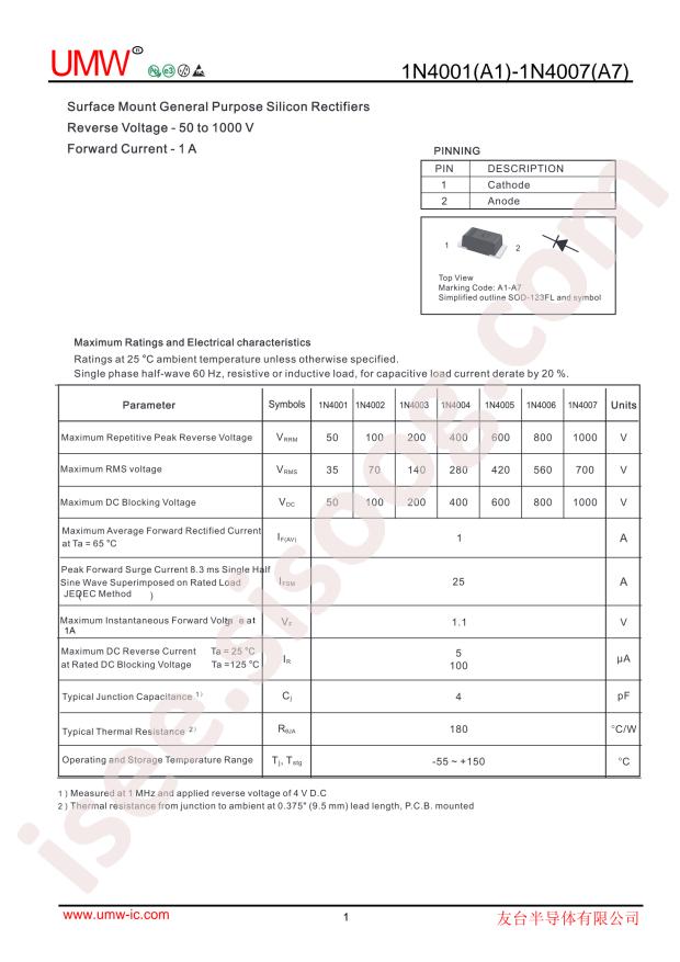 1N4007(A7)