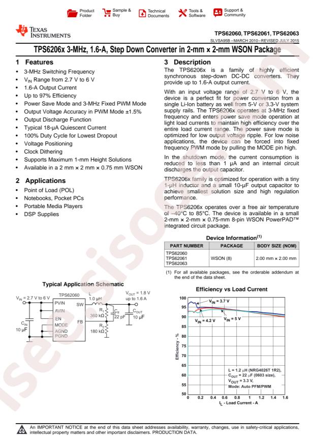 TPS62060DSGR