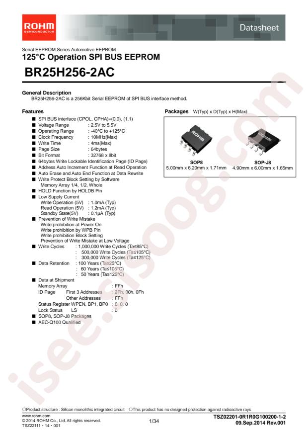 BR25H256F-2ACE2