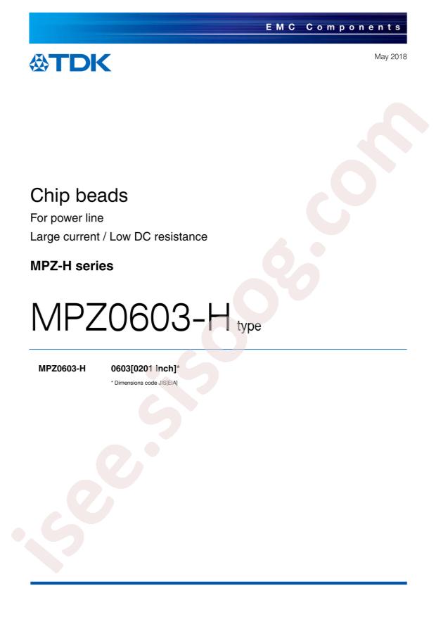 MPZ0603S330HT000