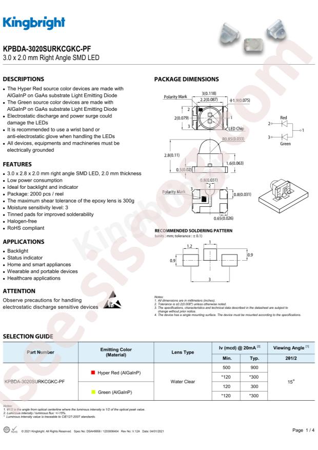 KPBDA-3020SURKCGKC-PF