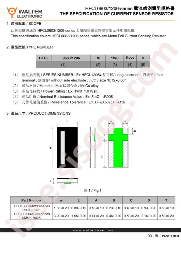 HFCL0603MW33R001F