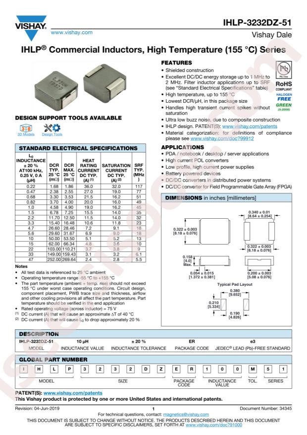 IHLP3232DZER5R6M51