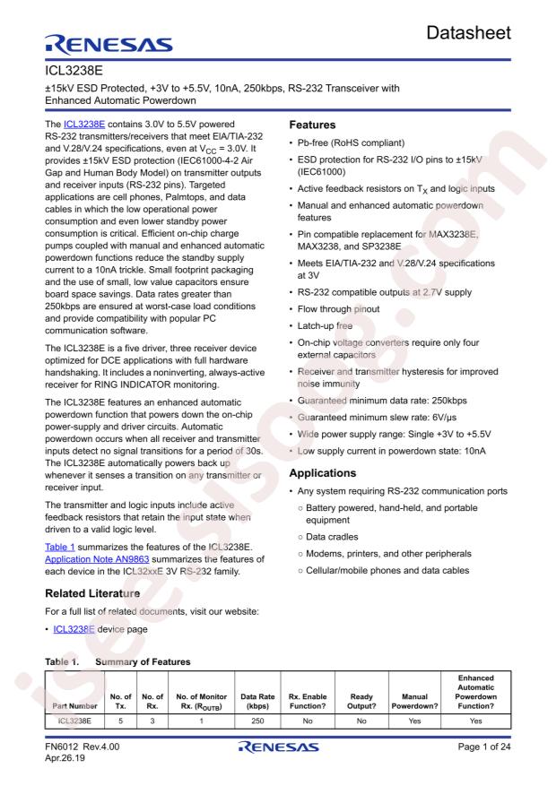 ICL3238EIAZ-T