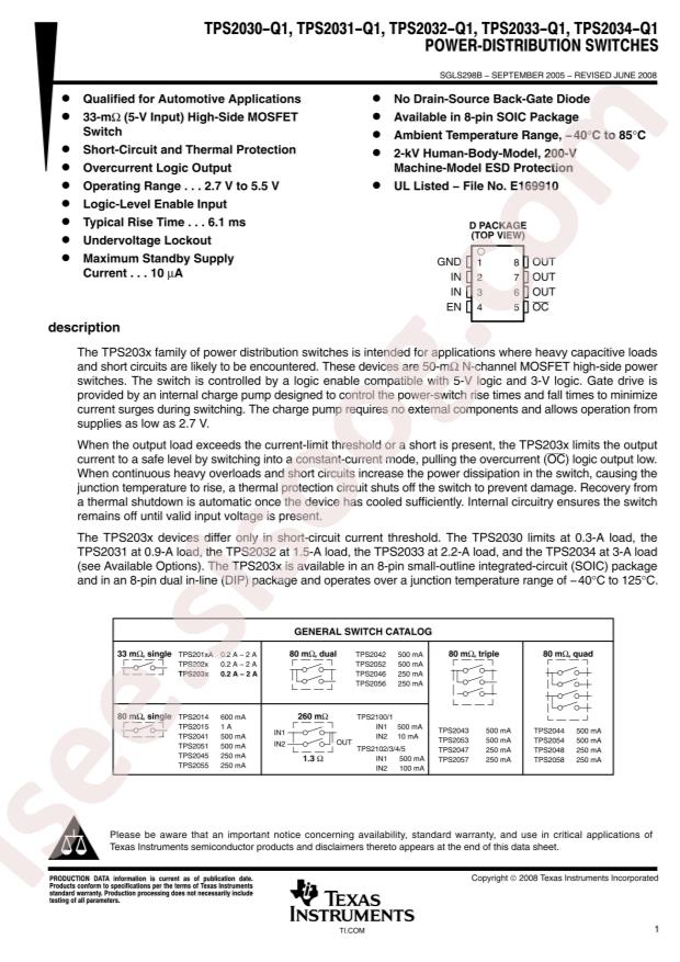 TPS2030IDRG4Q1