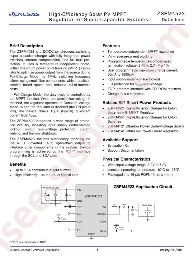 ZSPM4523AA1W