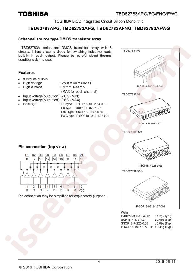 TBD62783AFG(Z,EL)