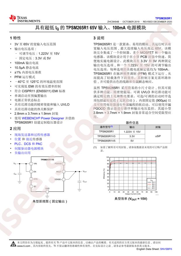 TPSM265R1V3SILR