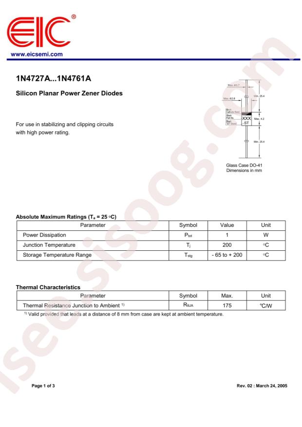1N4742AGlass