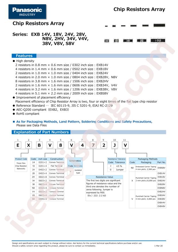 EXB-28V913JX